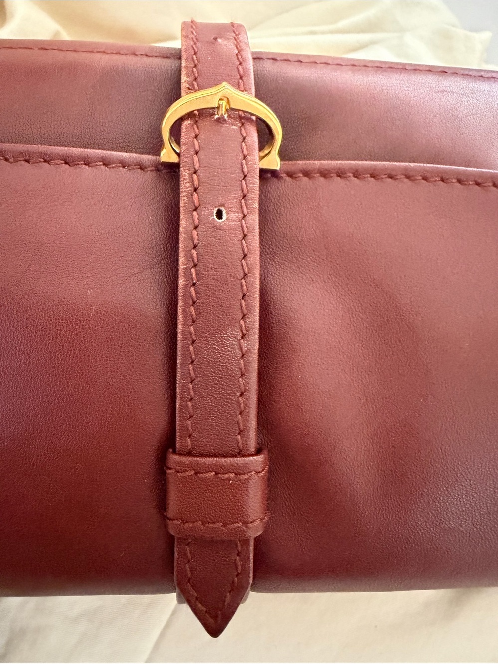 Rare Cartier vintage travel pouch/ jewelry roll - Picture 2 of 16